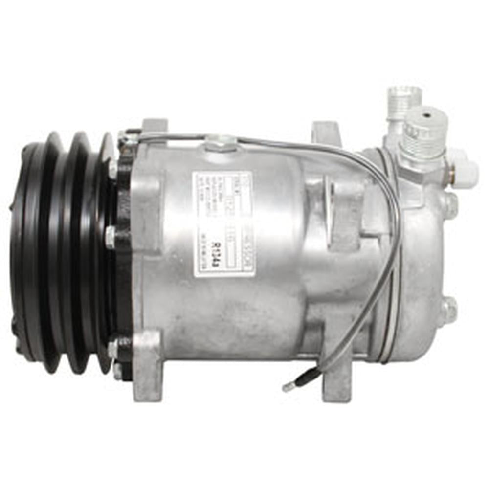 A-60-2921T94 New Compressor - Sanden Style w/ Clutch (9103) Fits Case-IH