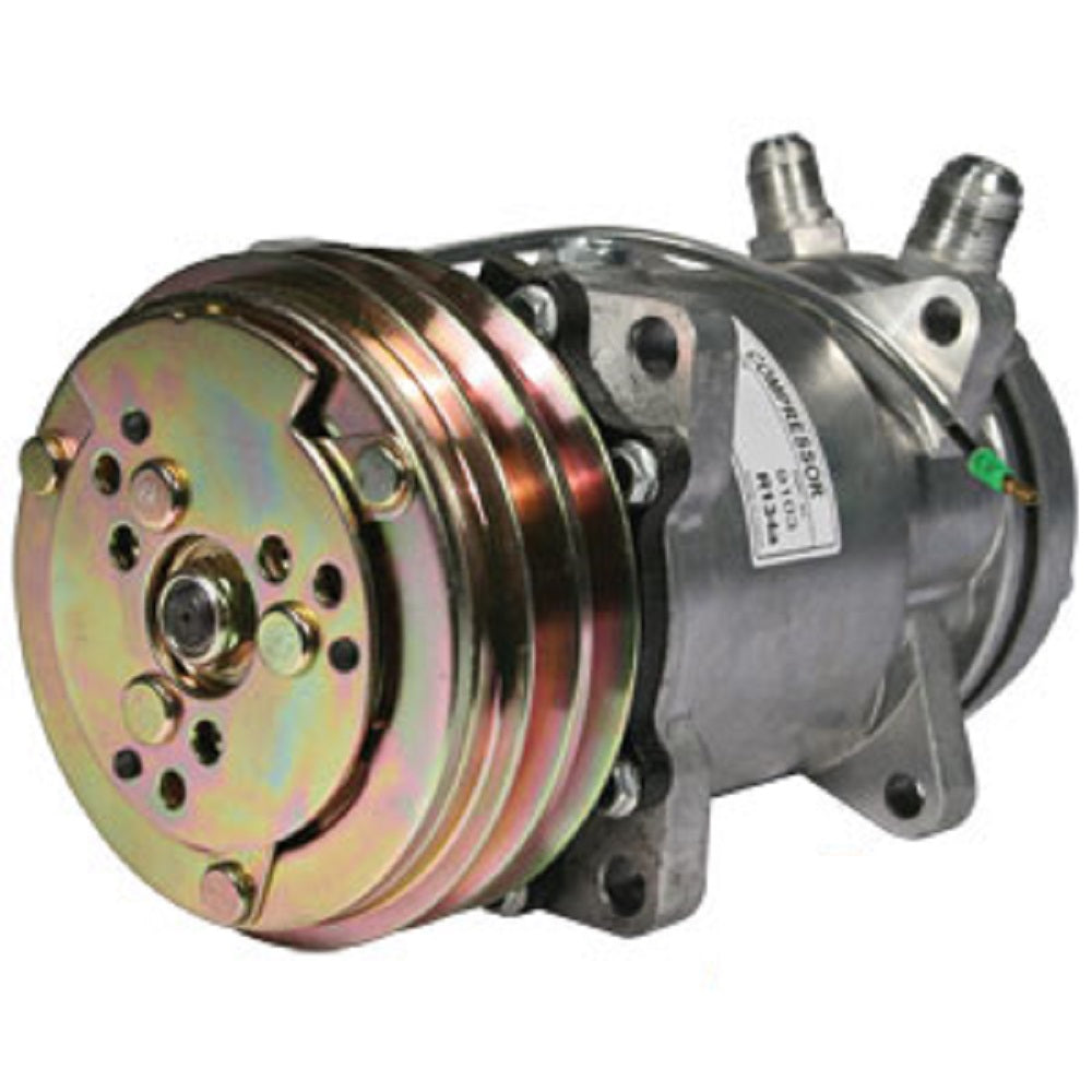 AC Compressor with Clutch Fits Sanden Replaces 9103