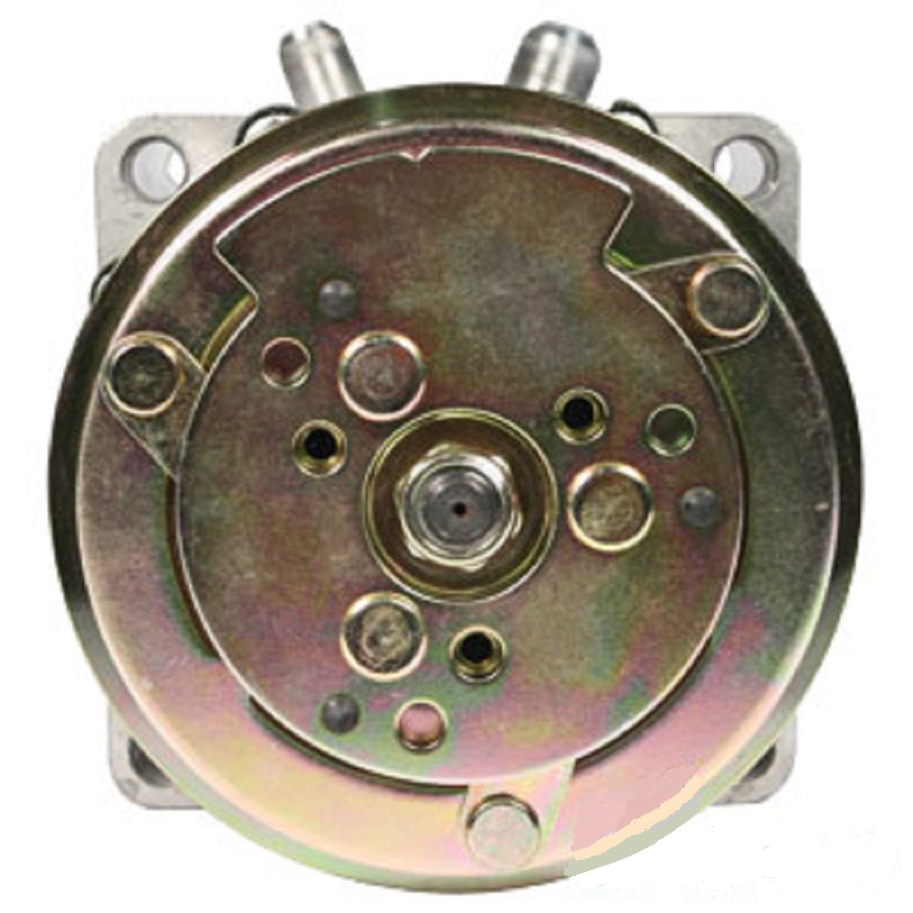 8819103 Sanden SD510HD Compressor, w/ 2 Groove Clutch - Fits Massey Ferguson