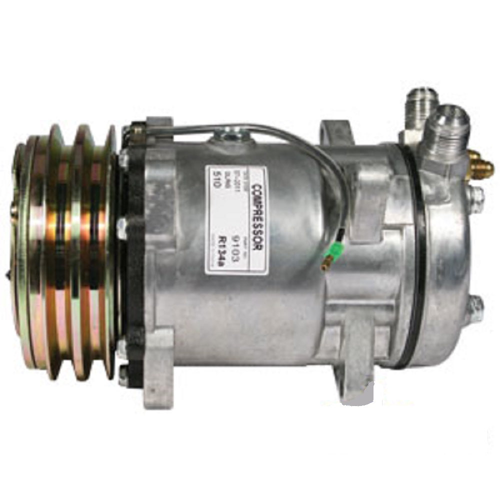 AC Compressor with Clutch Fits Sanden Replaces 9103