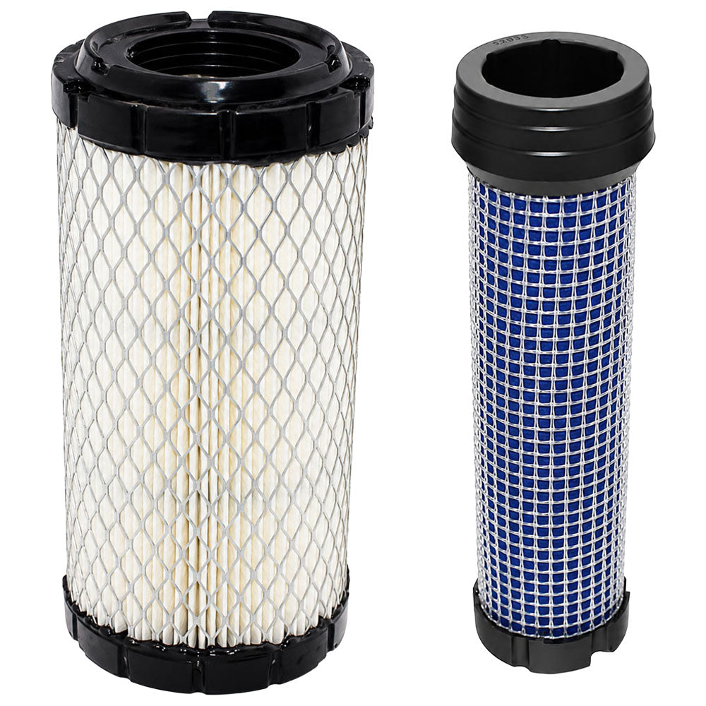 K2581-82311 Set of Air Filters Inner & Outer Fits Kubota Models ZD1011 ZD1021