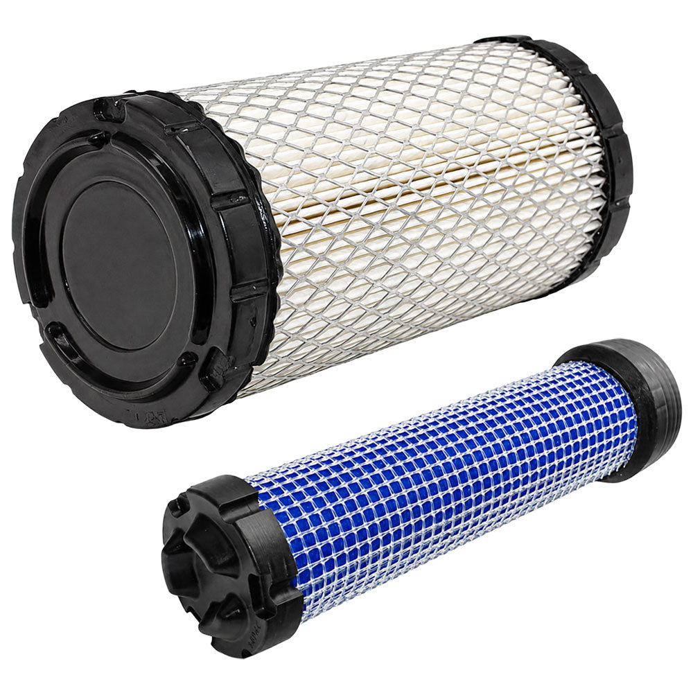 K2581-82311 Set of Air Filters Inner & Outer Fits Kubota Models ZD1011 ZD1021