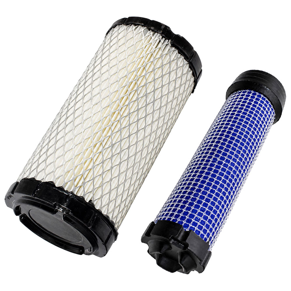 K2581-82311 Set of Air Filters Inner & Outer Fits Kubota Models ZD1011 ZD1021