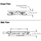 Seat Suspension Fits Universal Products Replaces 6081