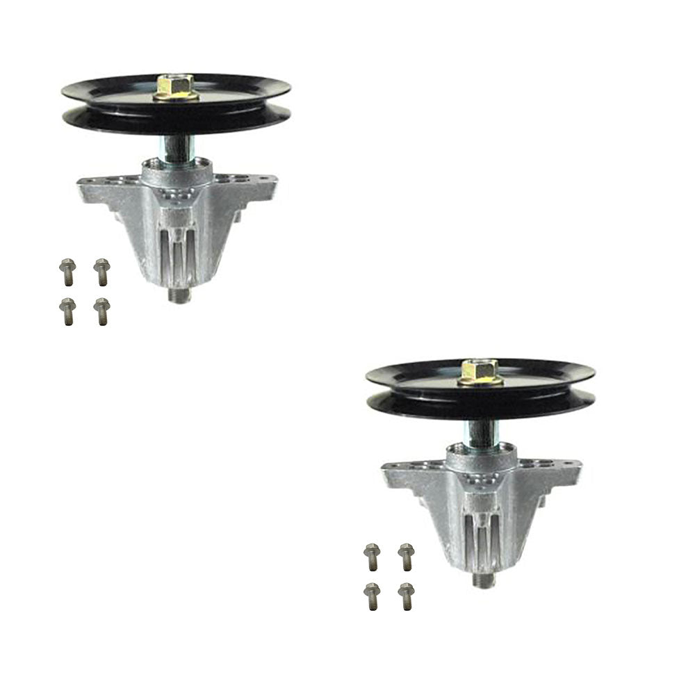 (2) Spindle Assemblies w/ Bolts fits MTD 918-04865A 918-04636A 918-04865 285-847