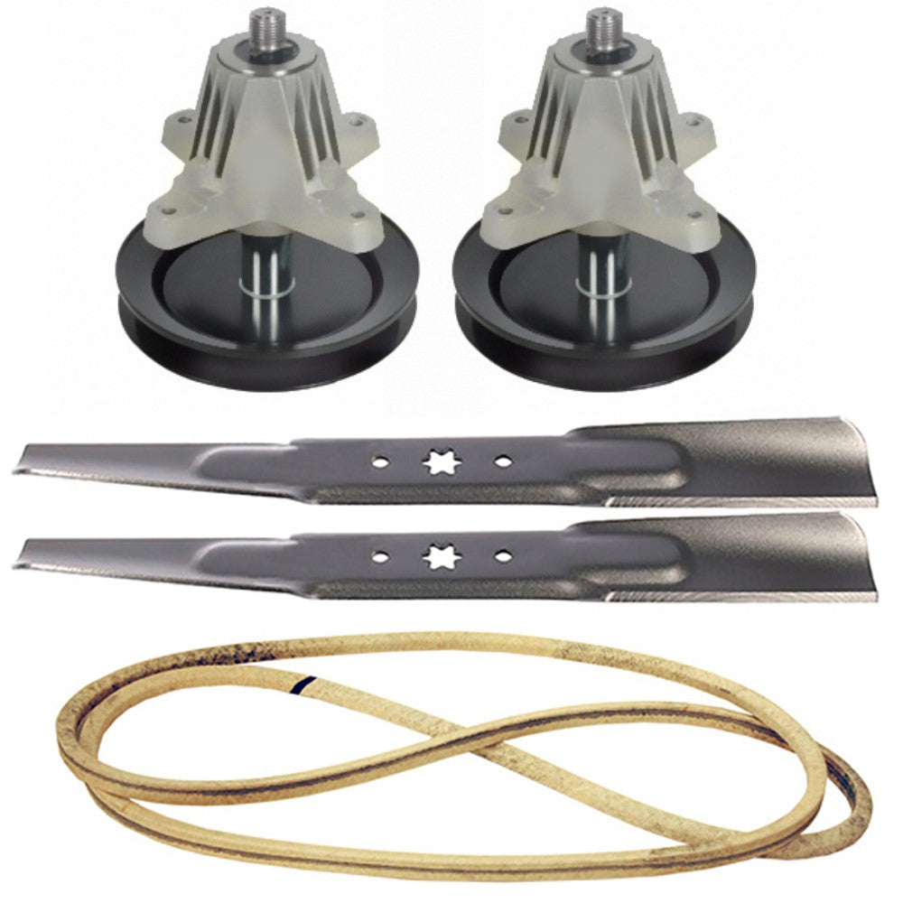 Deck Spindle Blade Belt Kit Fits MTD Fits Sears Fits Craftsman T1000 T1200 T1400