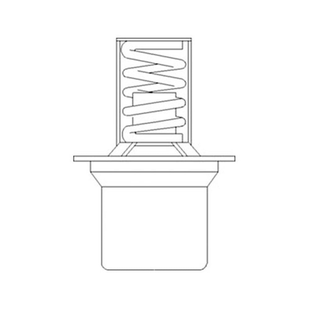 619736C2 Thermostat ( 180°) Fits Case-IH 21206 2806 1026 1206 1256 1456 806