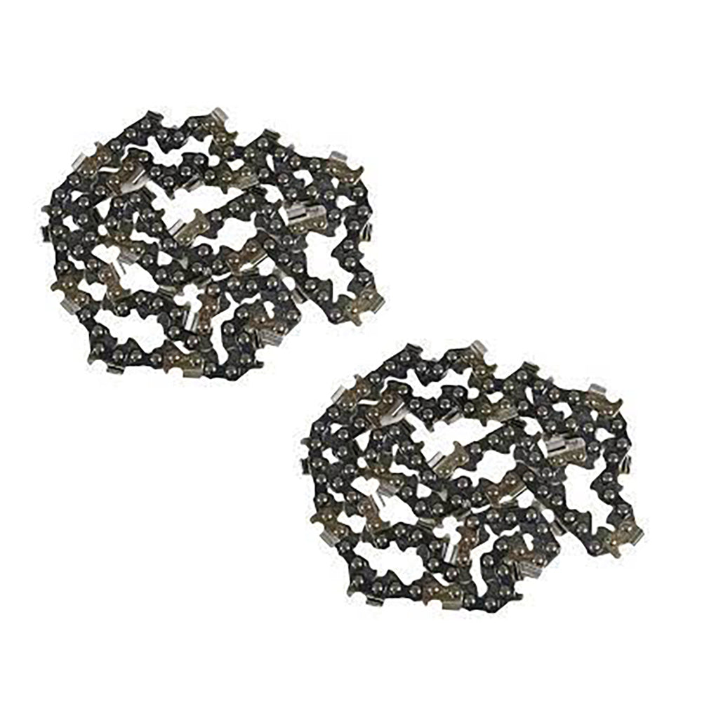 Qty 2: 16" Low Profile Chainsaw Chains  Fits CARLTON Replaces N4C-556