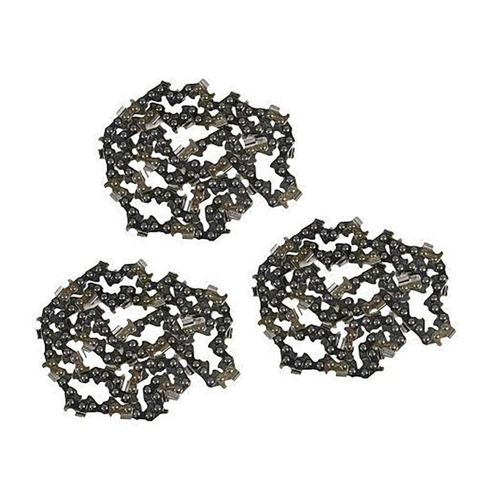 Qty 3: 16" Low Profile Chainsaw Chains  Fits Oregon Replaces 90PX055G