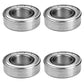 Qty 4:Bearing Set (Pack of 4) Fits Caterpillar Replaces 1B4144
