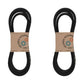 Qty 2: Reel Drive Belt  Fits Ford/New Holland Replaces 63106