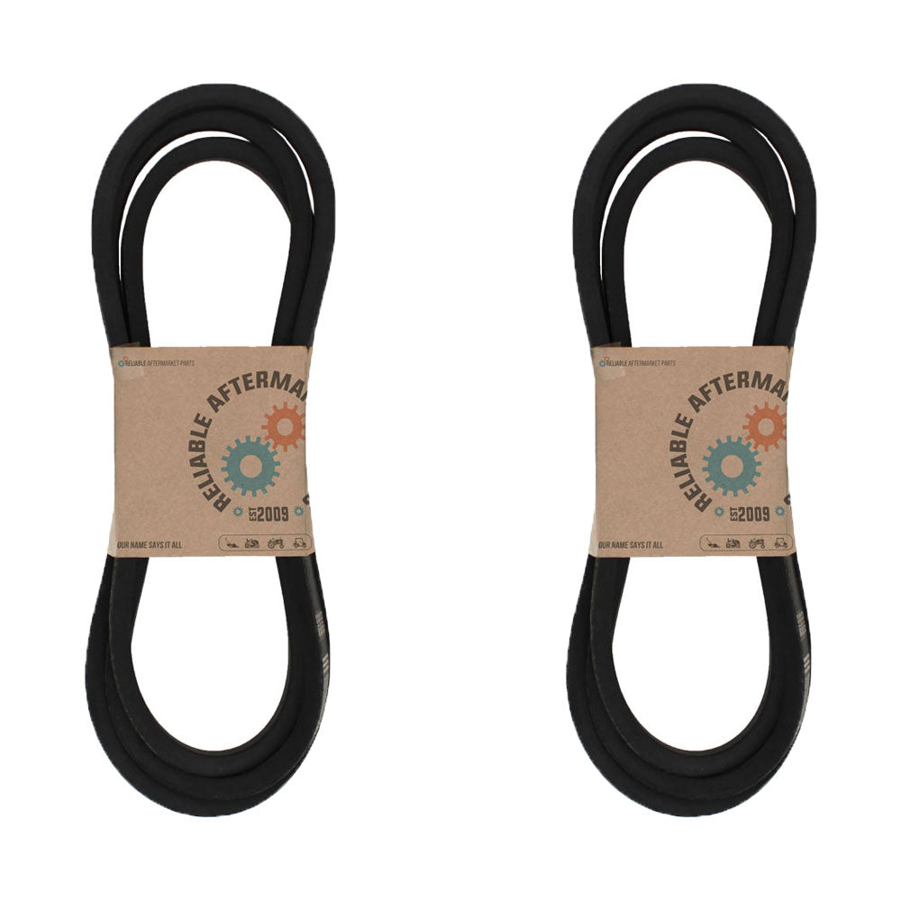 Qty 2: Reel Drive Belt  Fits Ford/New Holland Replaces 63106