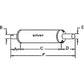 Muffler Fits International Replaces 264116R91