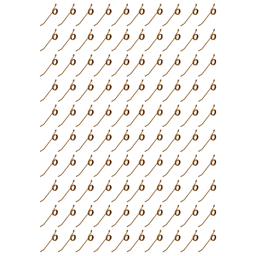 100 Pack Heavy Duty Hay Rake Teeth TENI2D Fits New Idea 400 402 49 403 400033