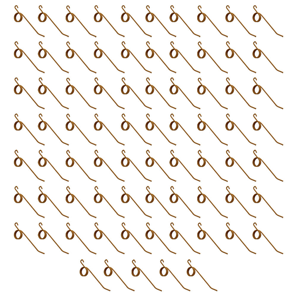 96NH1A Set of 75 Hay Rake Teeth 3-7/8" x 2-3/8" 64562 Fits New Holland 55 56 57