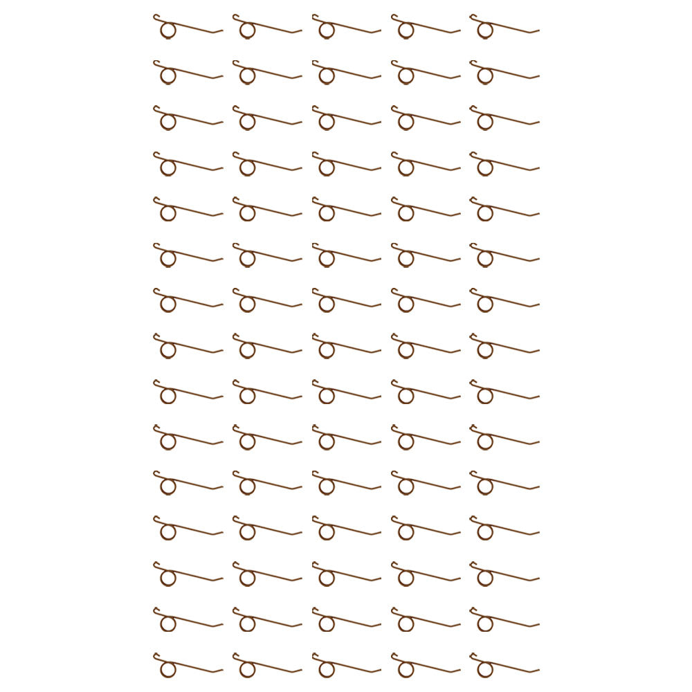 75 Pack Heavy Duty Hay Rake Teeth TENI2D Fits New Idea 400 402 49 403 400033