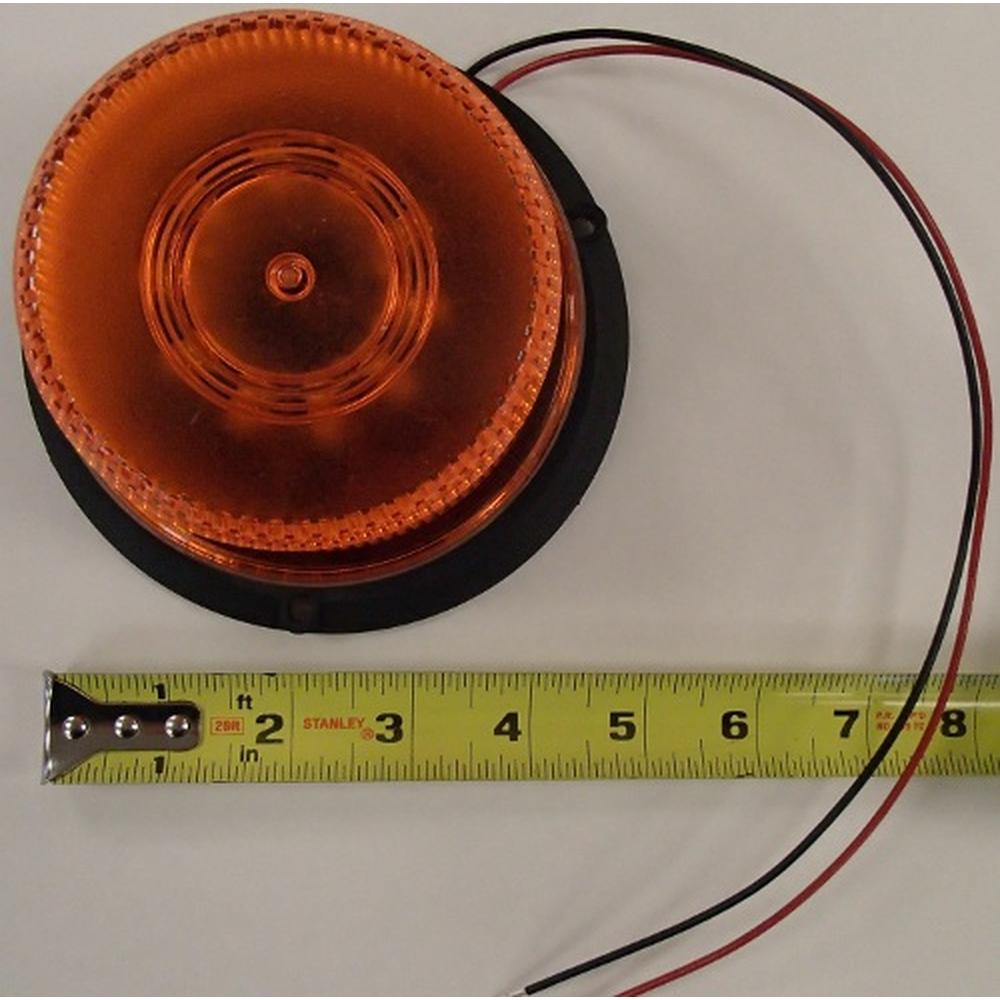 6460A-PRE Preco Amber LED Beacon Strobe Light 12 - 80 Volt for 6460 Series