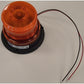 6460A-PRE Preco Amber LED Beacon Strobe Light 12 - 80 Volt for 6460 Series