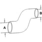 Lower Radiator Hose Fits International Hydro 70 Hydro 86 666 686 65430C1