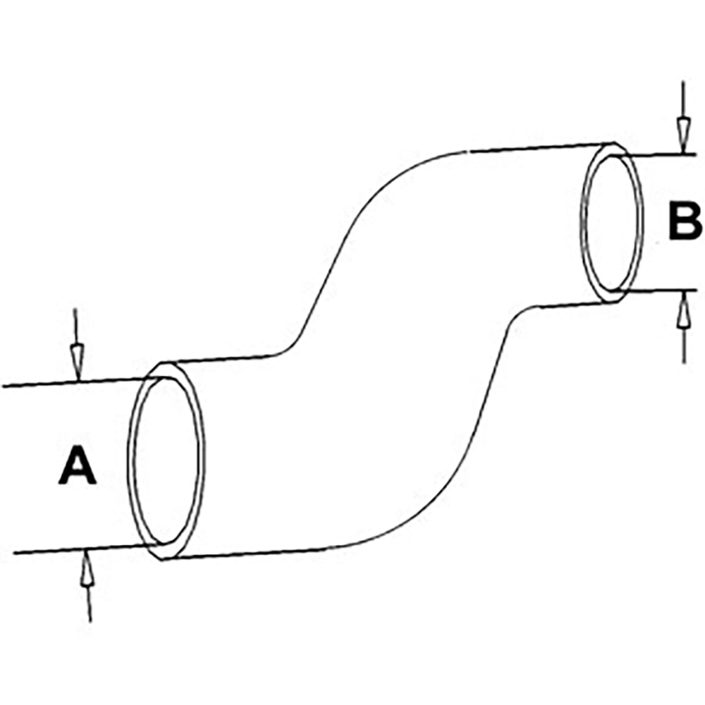 Lower Radiator Hose Fits International Hydro 70 Hydro 86 666 686 65430C1