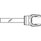 Yoke and Shaft Assembly with 1 x 1-1/8" Shaft Fits New Holland 451 10001248
