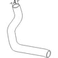 6578279 New Skid Steer Loader Upper Radiator Hose Fits Bobcat 751 753 763