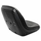 Fits Bobcat SKIDSTEER BLACK VINYL BUCKET SEAT FITS MODELS 540 542 543 553 641 &