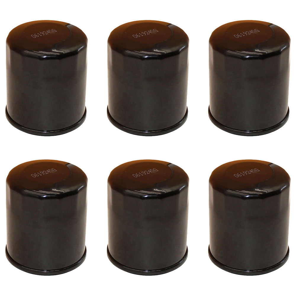 Qty 6: Oil Filter Fits Club Car Replaces 49065-0724