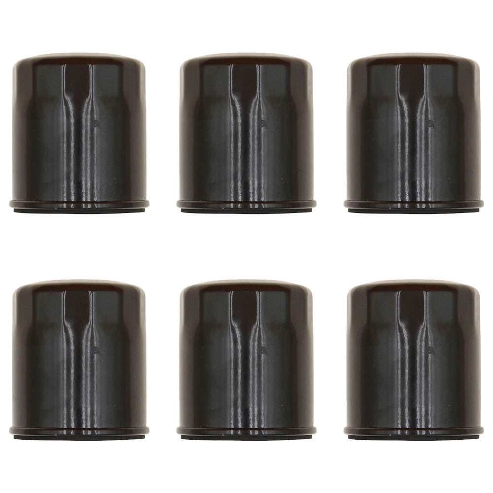 6 Oil Filters Fits Kawasaki 49065-0724 49065-2071 Fits John Deere AM101054