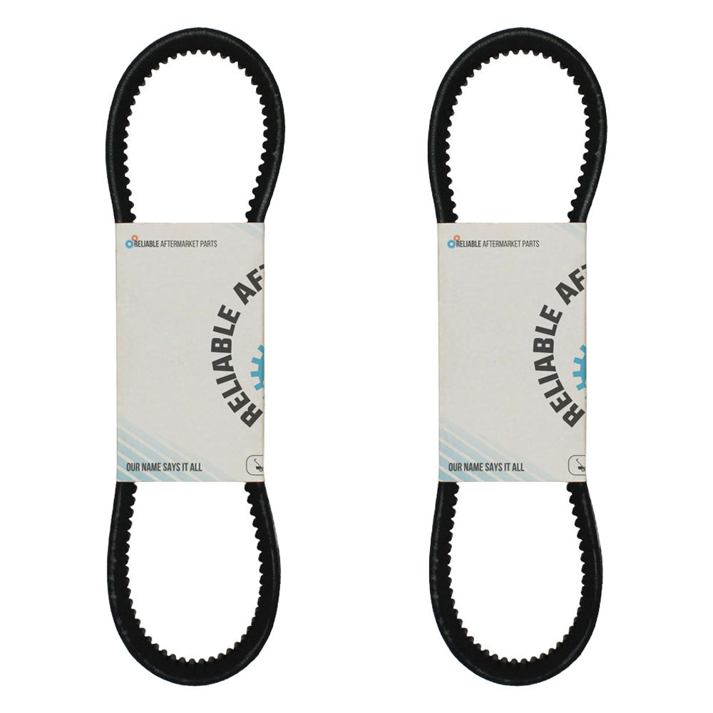 PTO Shaft Belt (Set of 2) Fits Kubota Replaces 66021-25000