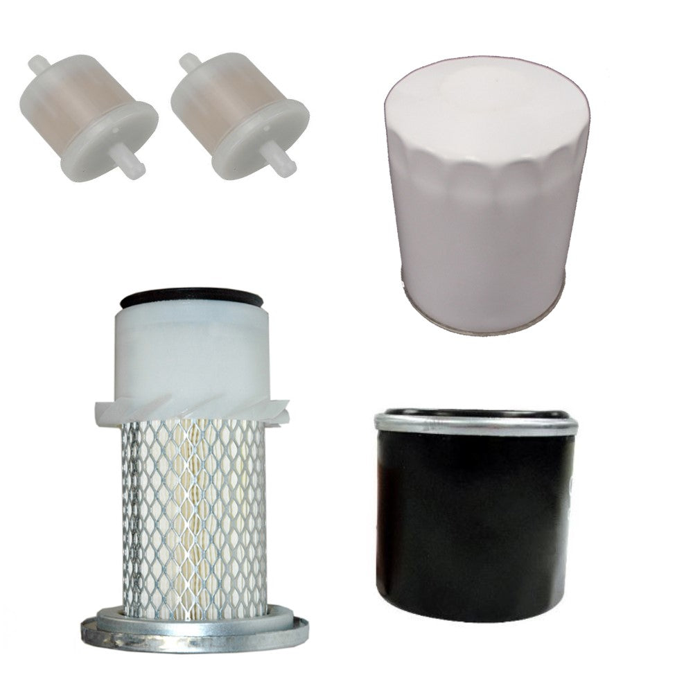 Filter Set Fits Kubota Replaces 12581-43010