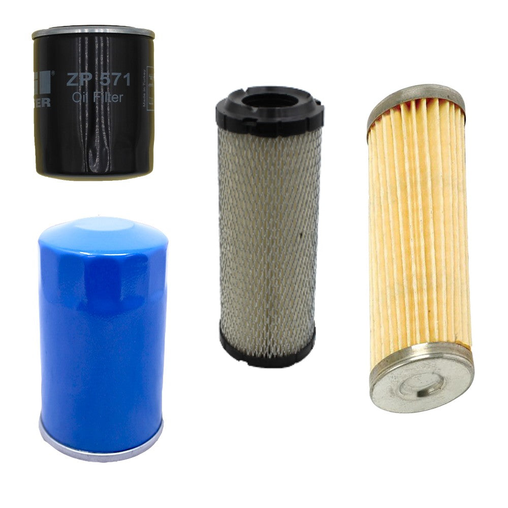 Set of 4 Filters FII50-0132, 30401-37580 Fits Case IH Tractors 235 245 255