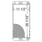 6666384 666384 Radiator Fits Bobcat Skid Steer S130G 763HG 773 773C