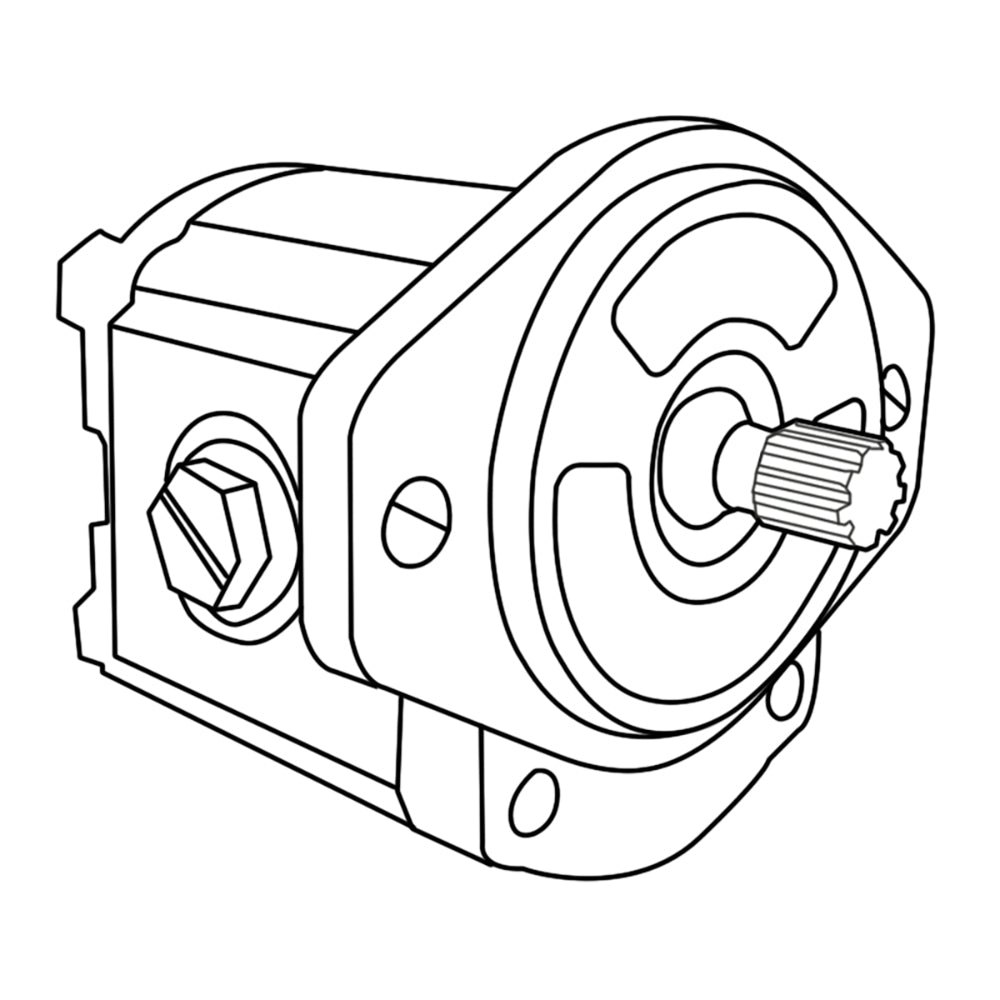 6669385 New Hydraulic Single Gear Pump Fits Bobcat 6650678 6667723
