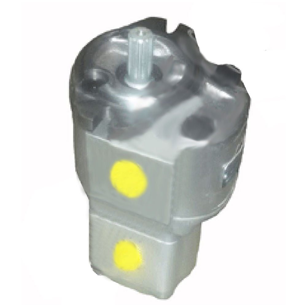 6671521 New Loader Hydraulic Double Gear Pump 11 Spline shaft Fits Bobcat