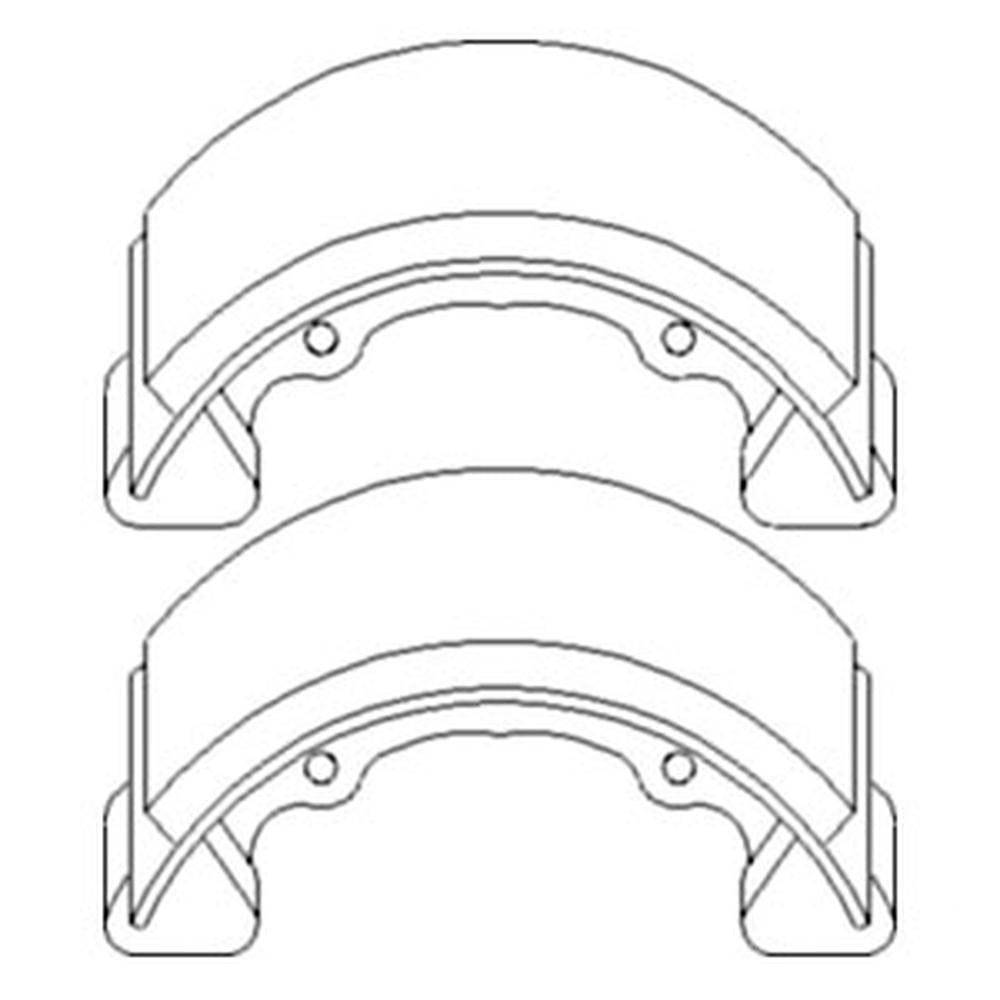 66905-22390 BRAKE SHOES Fits Kubota B1550 B1750 B4200 B5100 B5200 B6100 B6200 ++