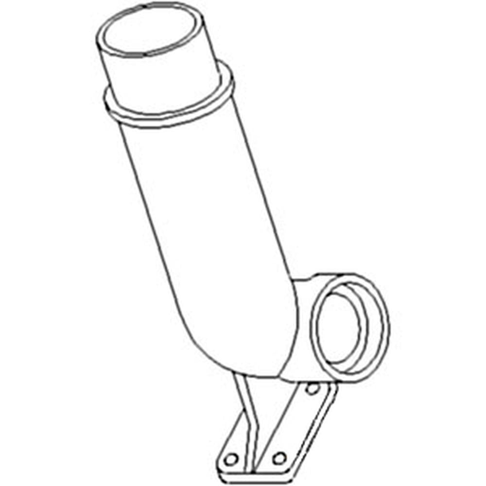 670034C1 Turbo Exhaust Elbow Fits Case-IH Tractors 1026 1256 1456