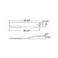 Rotary Cutter Blade Fits Bush Hog 80A67327 Fits John Deere WP67327 3013-8217