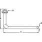 R1703 Exhaust Pipe Fits Massey Ferguson