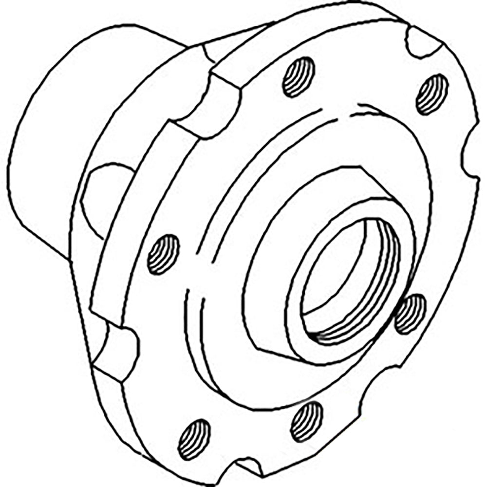 Front Wheel Hub Fits Massey Ferguson 245 40 40 4500 20 235 30 674381M92