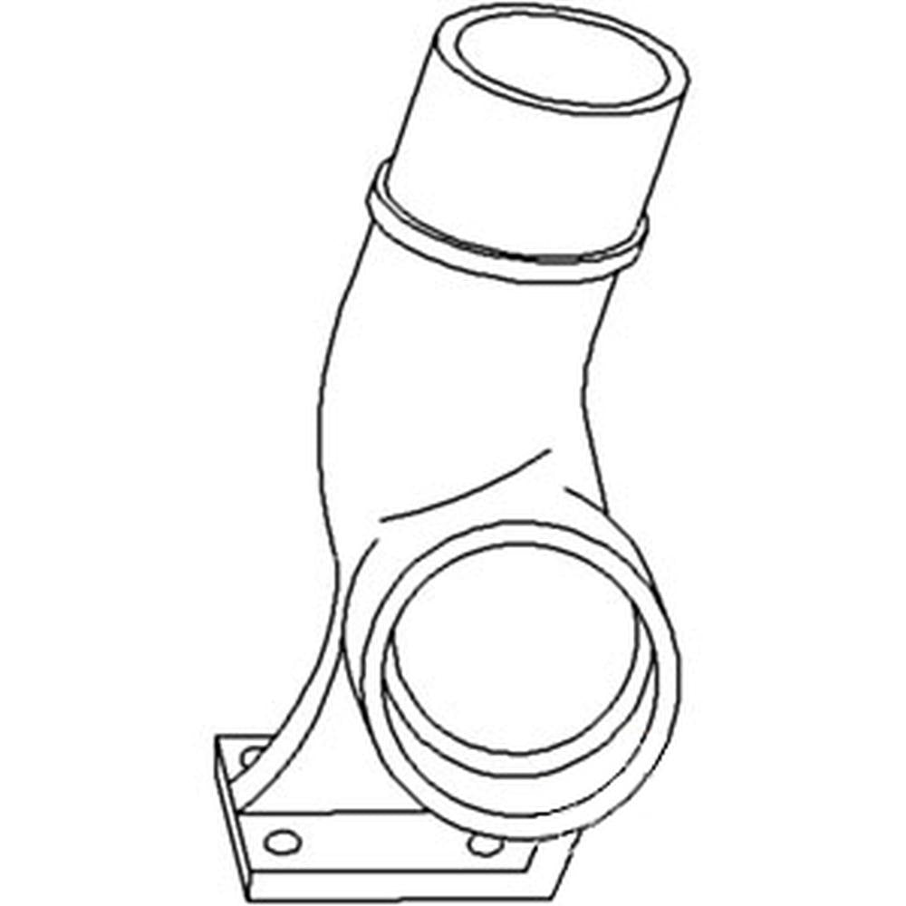 Elbow 675316C2 Fits Case 1066 1466 1566 4166 4186 4366 4386