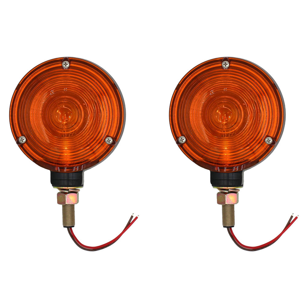 L725-12V PAIR OF TRACTOR FENDER WARNING LAMPS 12V "