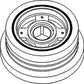 683459C94 Damper Pulley Fits CS IH 1480 1640 1660 1680 1466 1486 1566 1586 +