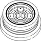 683459C94 Crankshaft Dampener Pulley Fits Case-IH Tractor Models 1466