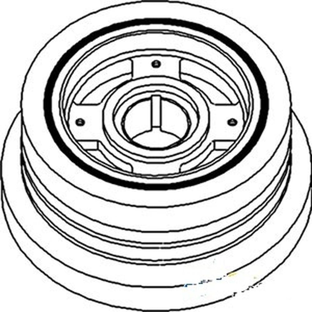 683459C94 Damper Pulley Fits CS IH 1480 1640 1660 1680 1466 1486 1566 1586 +
