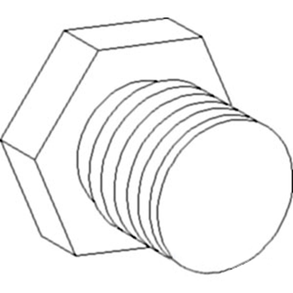 Oil Pan Drain Plug Fits International Replaces 445096