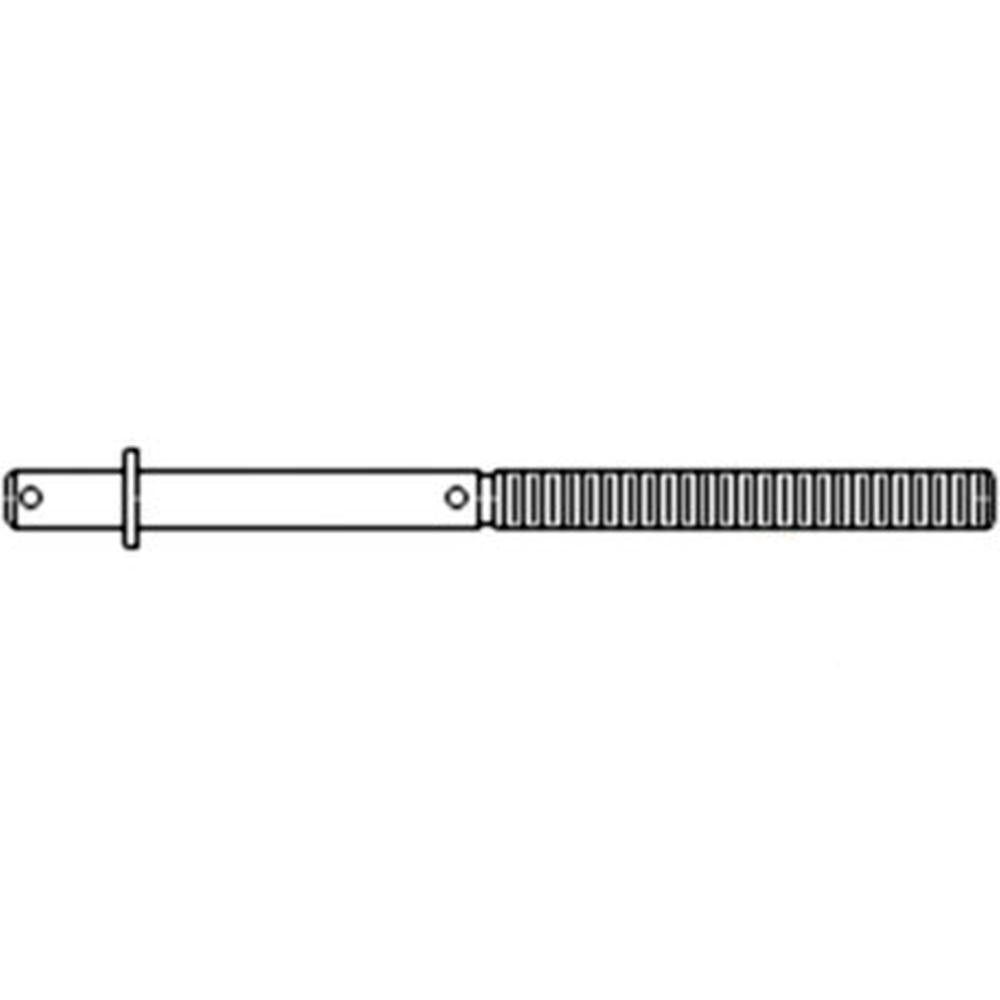69831C1 Leveling Fast Hitch Screw .875" Dia 15.31" Long Fits Case Tractor A1 100