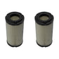 Two Outer Air Filters Fits Kubota B1700 B21 B2100 B2301 B2320 B2400 B2410 B26