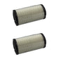 Qty 2: Outer Air Filter Fits Ford/New Holland Replaces SBA314531174