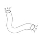 Lower Radiator hose Fits Kubota B7510DT B7510DN B7510HSD 6A320-58570